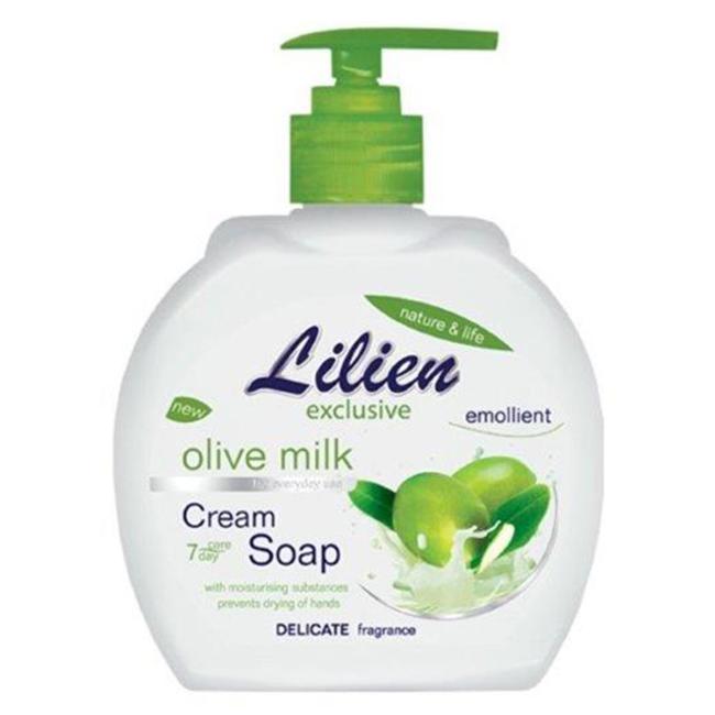 [HY126916] Lilien cream liquid soap 500 ml Oliva milk