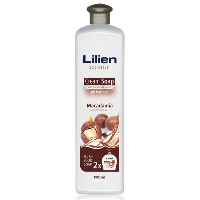 Cream liquid soap Lilien 1l Macadamia