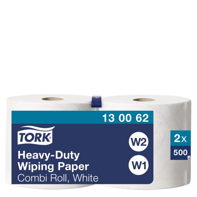 Paper towels in a 2-layer roll. TORK Advanced 430 Performance white W2, winding 170 m (2 pcs.)