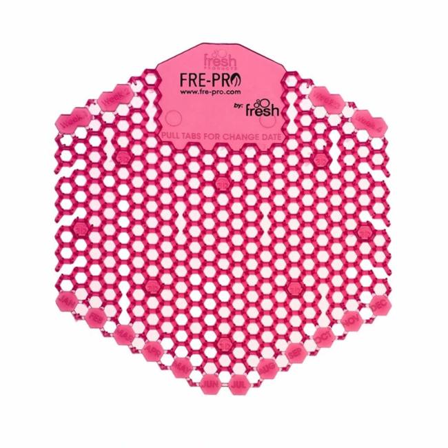 Urinal strainer Fre-Pro WAVE 3D - Kiwi / grapefruit (red) 1 pc