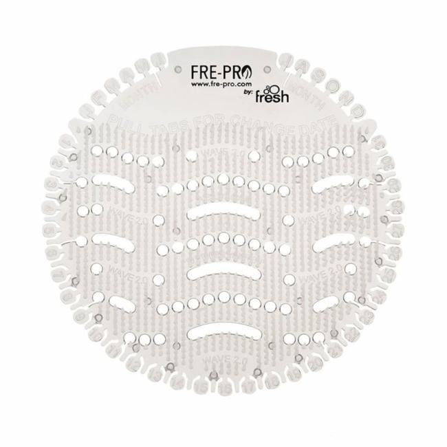 Urinal strainer Fre-Pro Wave 2 - Honeysuckle (white) 2 pcs