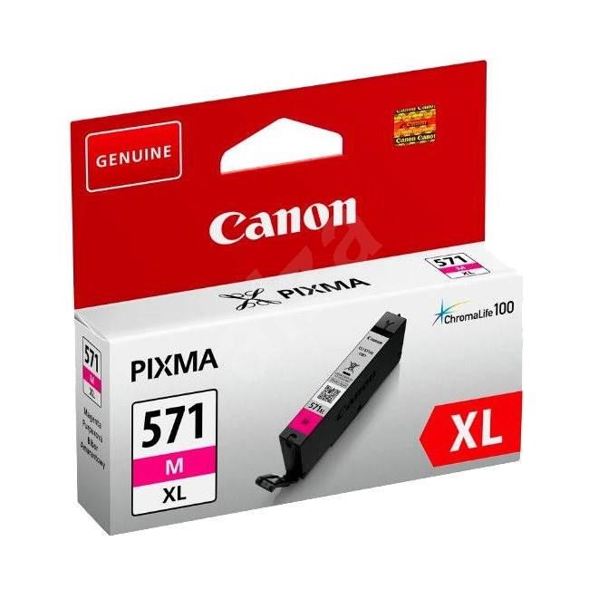 Atramentová kazeta Canon CLI-571M pre MG 5750/5751/6850/6851/7750/7751 purpurová XL (11 ml)
