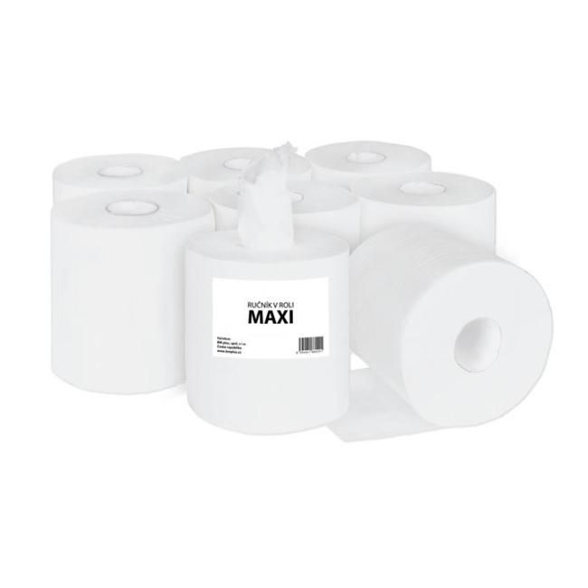 [HY156398] Paper towels in a roll Softly MAXI 2-layer, 100% cellulose, roll 110 m (6 pcs.)