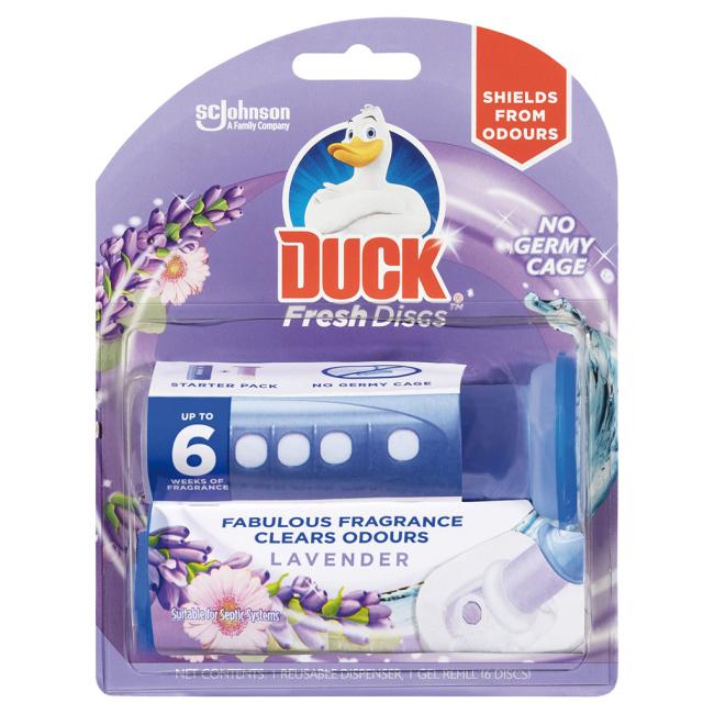 [HY165060] DUCK Fresh Discs toaletný gél 36 ml Levanduľa