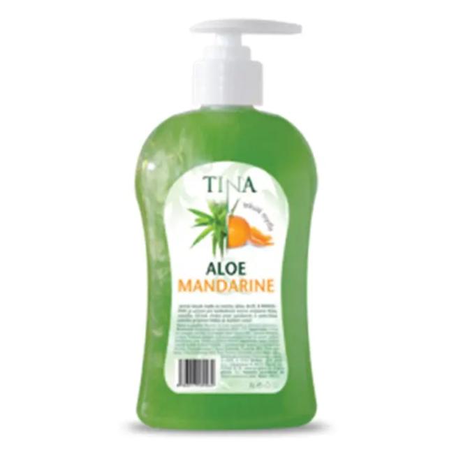 [HY180062] Tina liquid soap with dispenser 500 ml - Aloe & mandarin