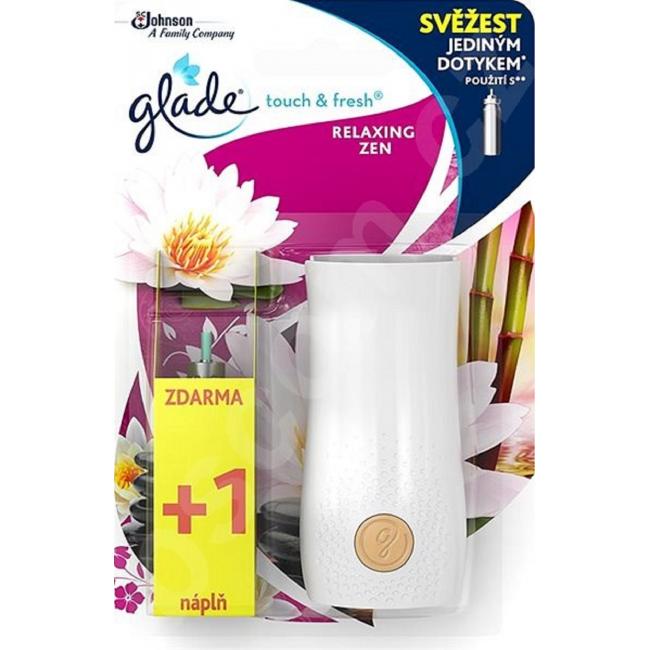 [HY225779] Glade Touch&Fresh air freshener + 2 x 10 ml Refill Relaxing Zen