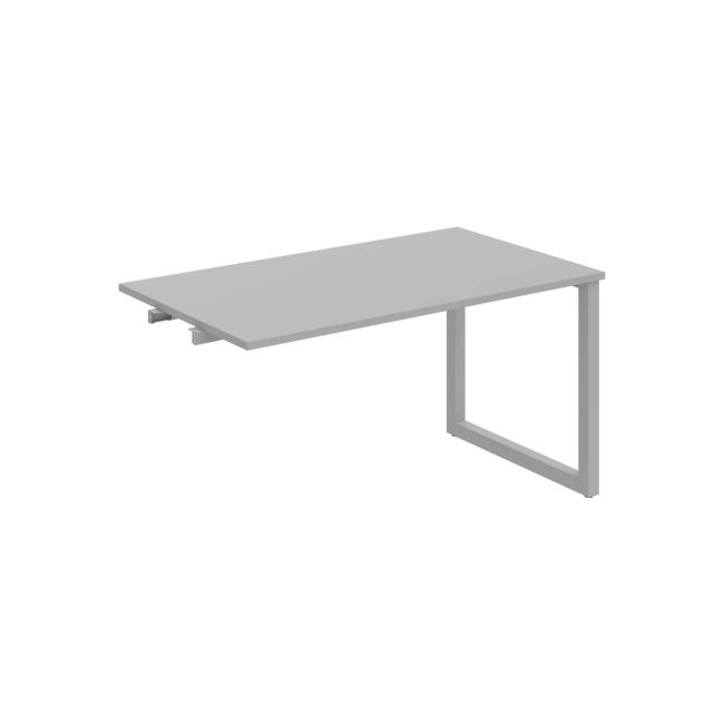 [ON919403] Conference table UNI O, late. chain, 140x75.5x80 cm, gray/grey