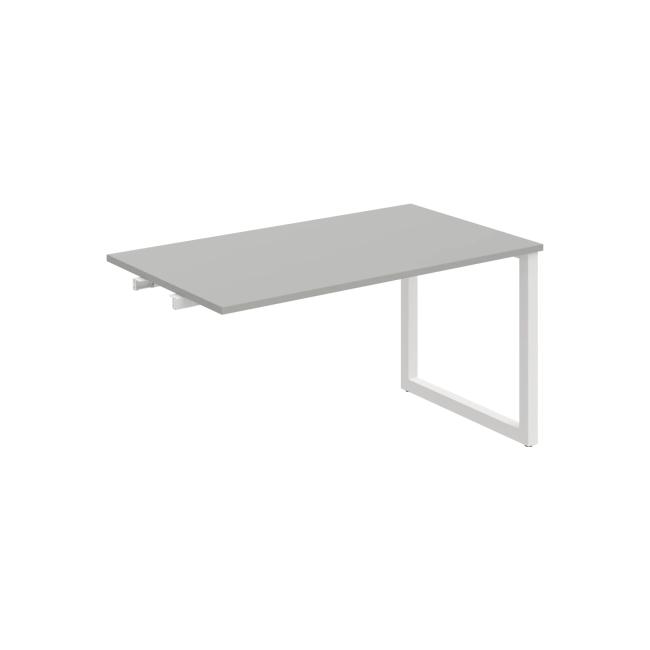 [ON919404] Conference table UNI O, late. chain, 140x75.5x80 cm, grey/white