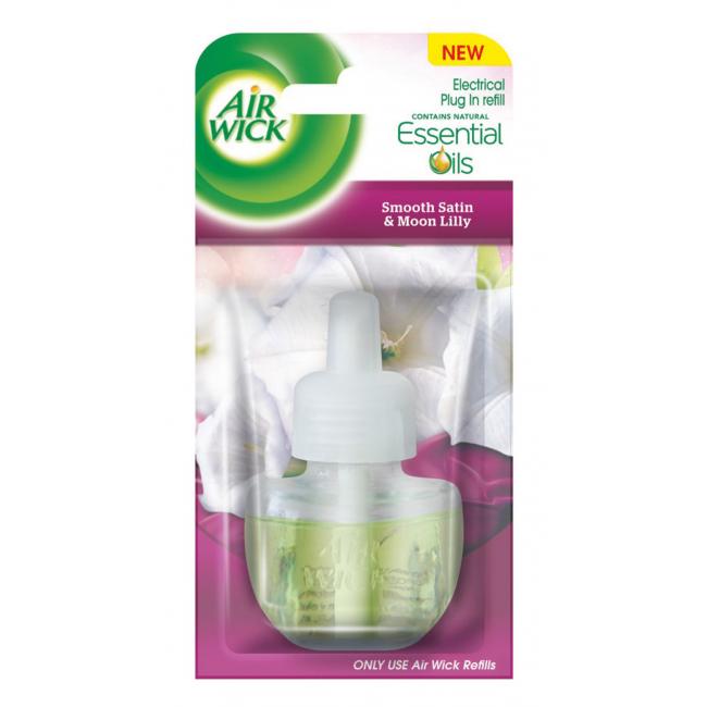 [HY227289] Air Wick náplň do elektr.osviežovača - 19 ml Mesačná Ľalia & Satén