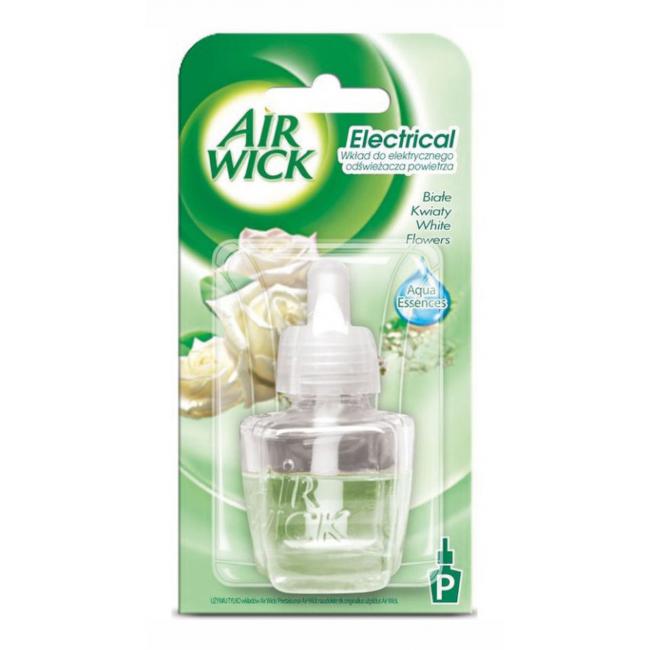 [HY227290] Air Wick elektrický osviežovač vzduchu náhradná náplň - 19 ml Biele kvety