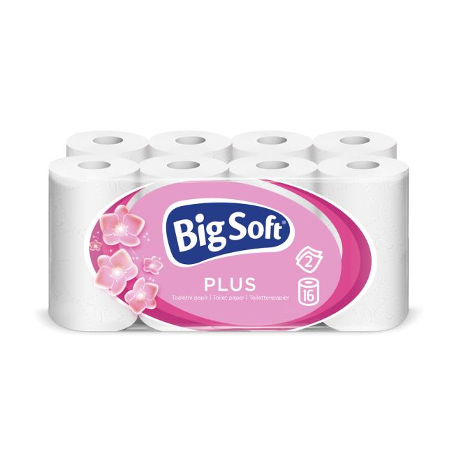 [HY231789] Toilet paper 2-layer Big Soft 16 pcs, 17.6m