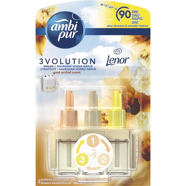 [HY240121] Ambi Pur 3Volution air freshener refill 20 ml Gold Orchidea