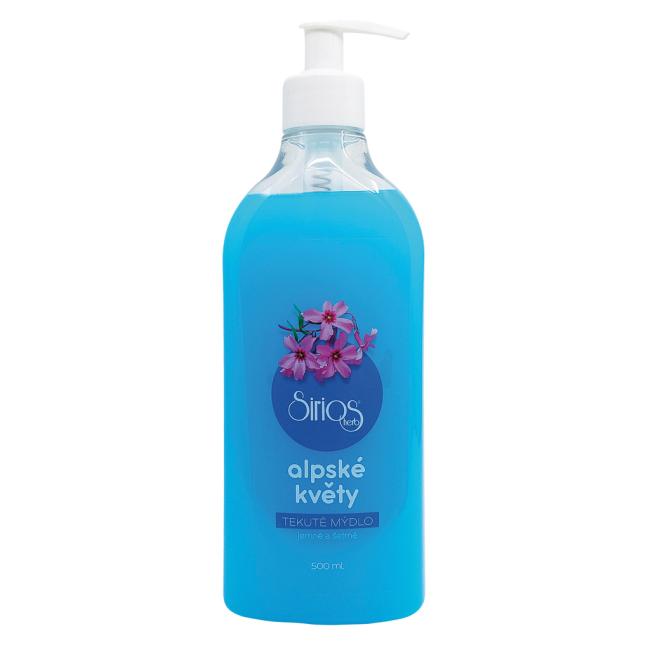 [HY256339] Sirios Herb liquid soap 500 ml - Alpine flowers