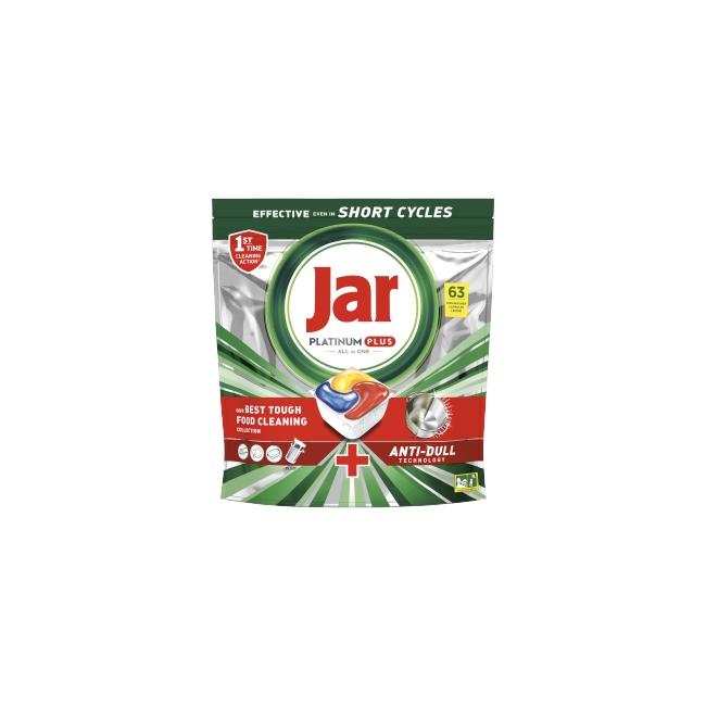 [HY258473] JAR tablety do umývačky riadu Platinum All in One Lemon 63 ks