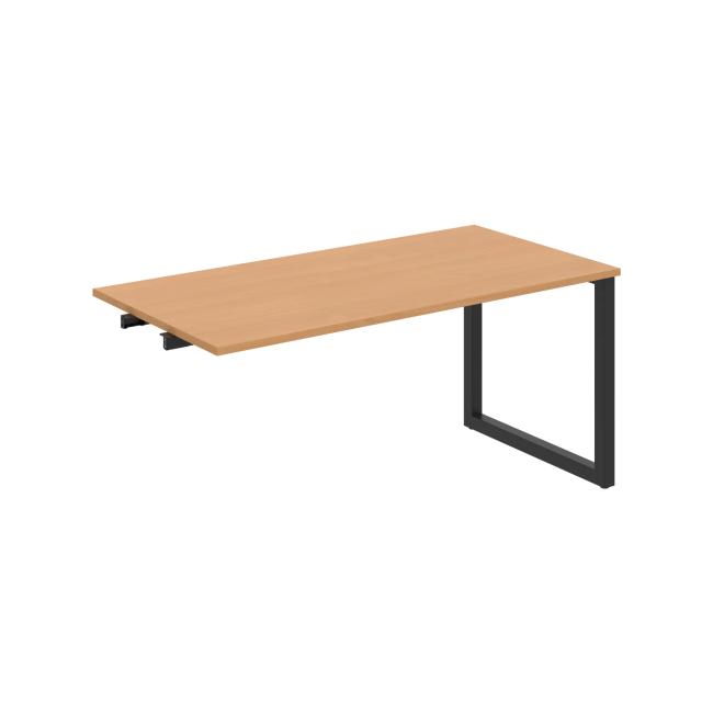 [ON919426] Conference table UNI O, late. chain, 160x75.5x80 cm, beech/black