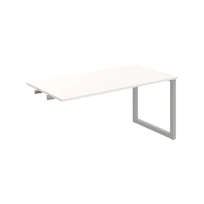 [ON919430] Conference table UNI O, late. chain, 160x75.5x80 cm, white/grey