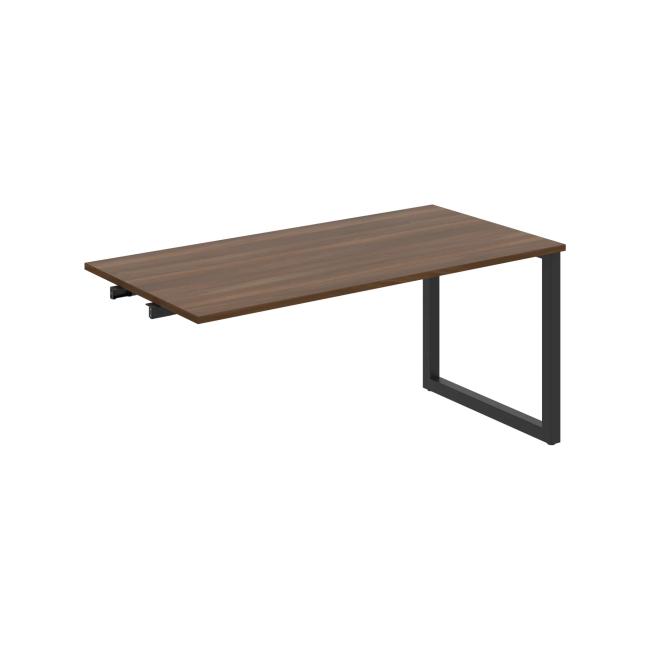 [ON919438] Conference table UNI O, late. chain, 160x75.5x80 cm, walnut/black