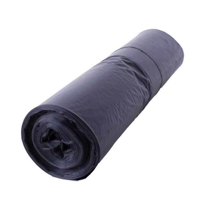 [HY285500] Waste bags 120 ℓ 40 mic. 70 x110 cm black (25 pcs)