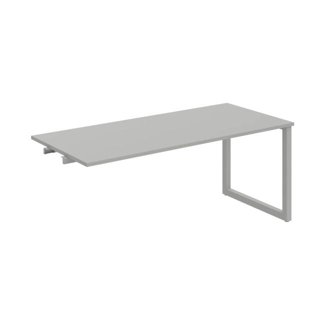 [ON919463] Conference table UNI O, late. chain, 180x75.5x80 cm, gray/grey