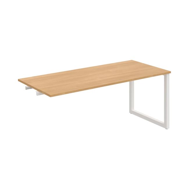 [ON919473] Conference table UNI O, late. chain, 180x75.5x80 cm, oak/white