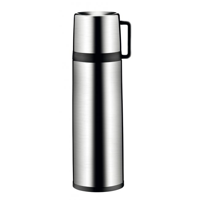 [HY318526] Stainless steel thermos with mug CONSTANT 1.0 l