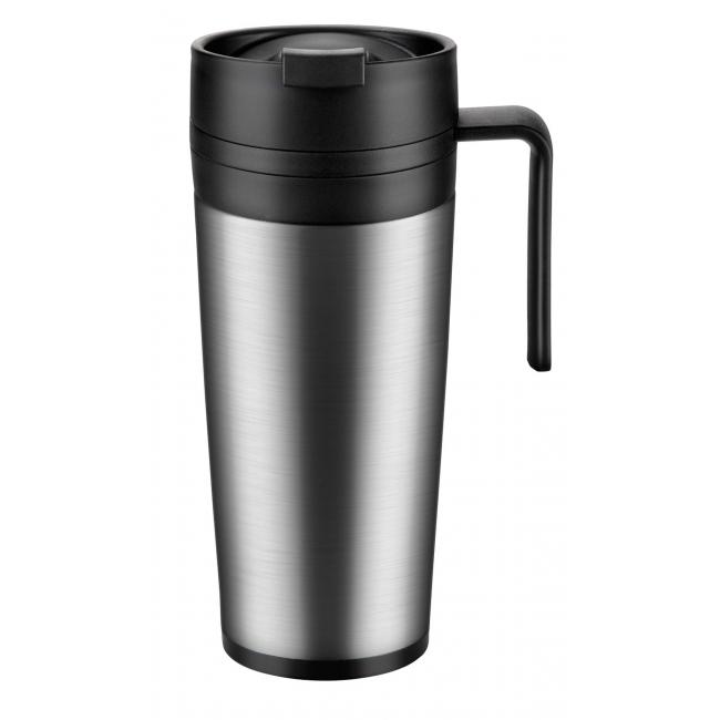 [HY318534] Thermo mug CONSTANT stainless steel 0.4l black