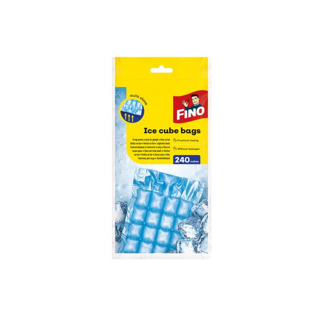 [HY324008] Ice bags Auto Close 25 mic. 240 pieces of cubes