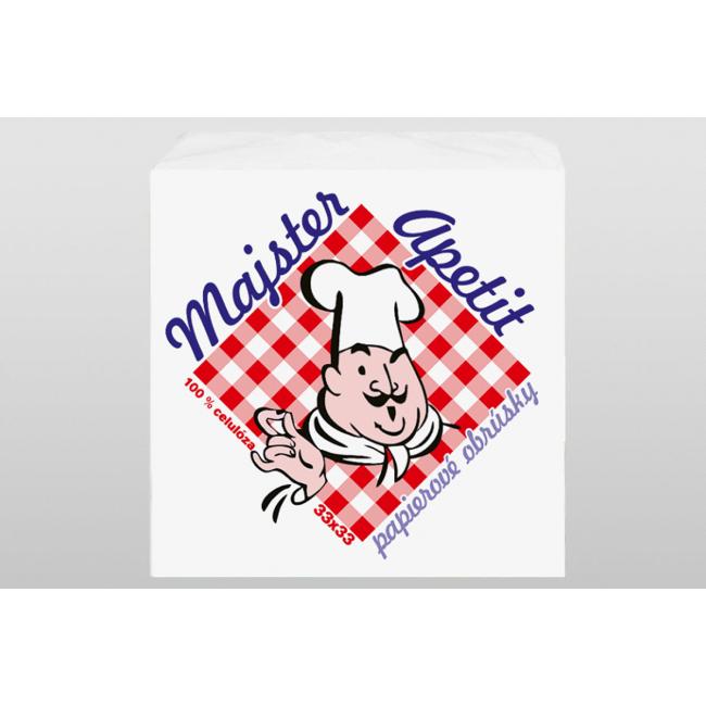 [HY333300] Paper napkins Master Apetit white 70 pcs