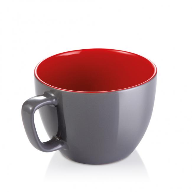 Large mug CREMA SHINE gray 590ml