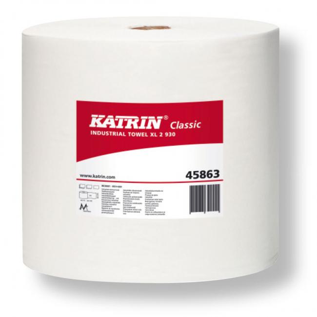 [HY458637] Paper towels in a roll 2-layer KATRIN Classic XL 260 m (2 pcs)