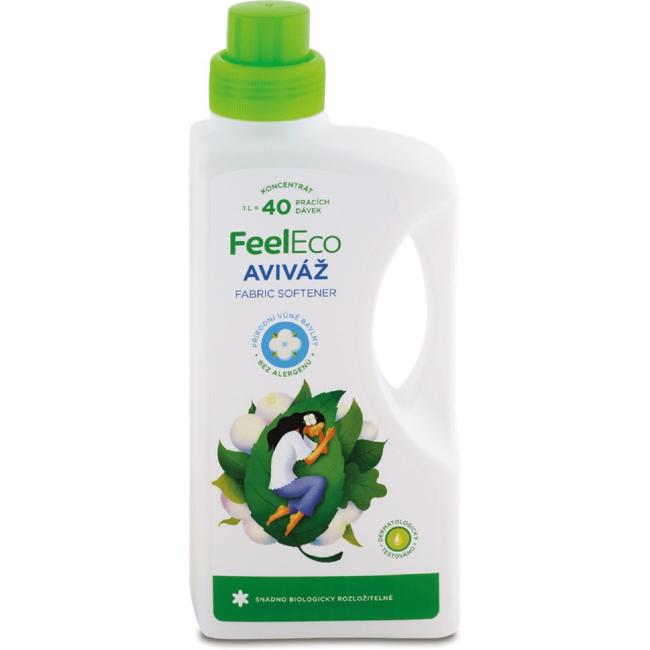 [HY465181] Feel Eco fabric softener with cotton scent 1 l
