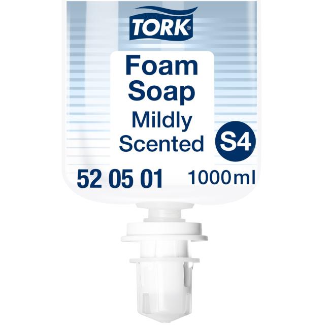 [HY520501] TORK penové mydlo mäkké 1 l transparentné S4