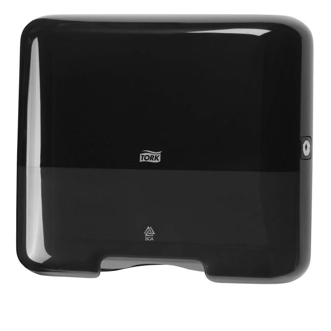 Mini zásobník na skladané uteráky TORK Singlefold/C-fold black H3