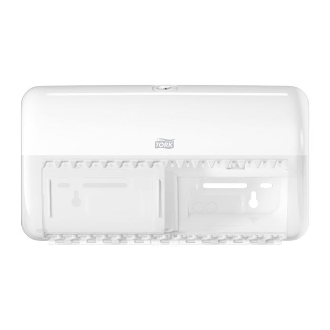 [HY557000] Zásobník na toaletný papier v kotúči Tork, biely T4