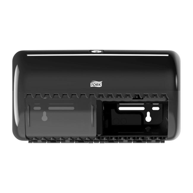 Zásobník na toaletný papier v rolke Tork, čierny T4