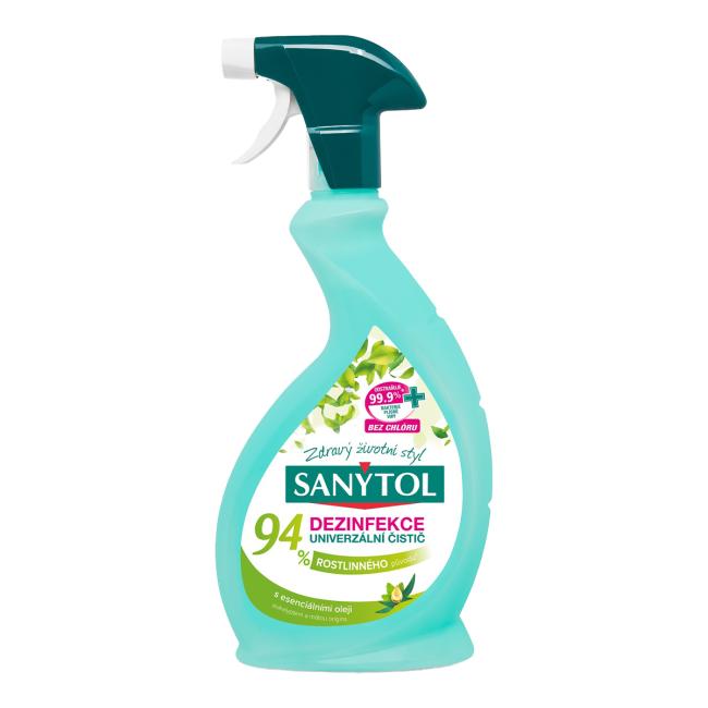 Sanytol universal cleaner 94% plant origin spray 500 ml