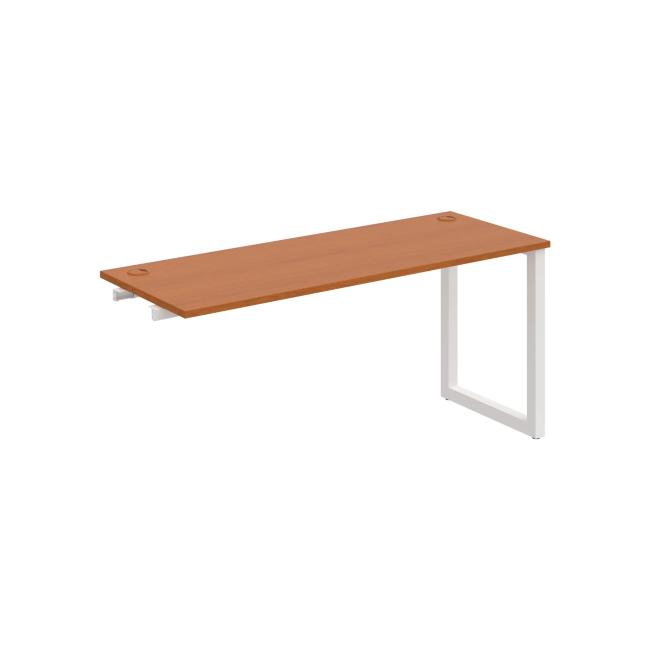 [ON919575] Work table UNI O, extendable. chain, 160x75.5x60 cm, cherry/white