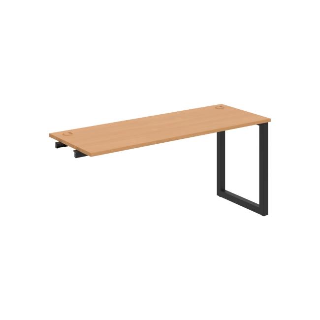 [ON919576] Work table UNI O, extendable. chain, 160x75.5x60 cm, beech/black