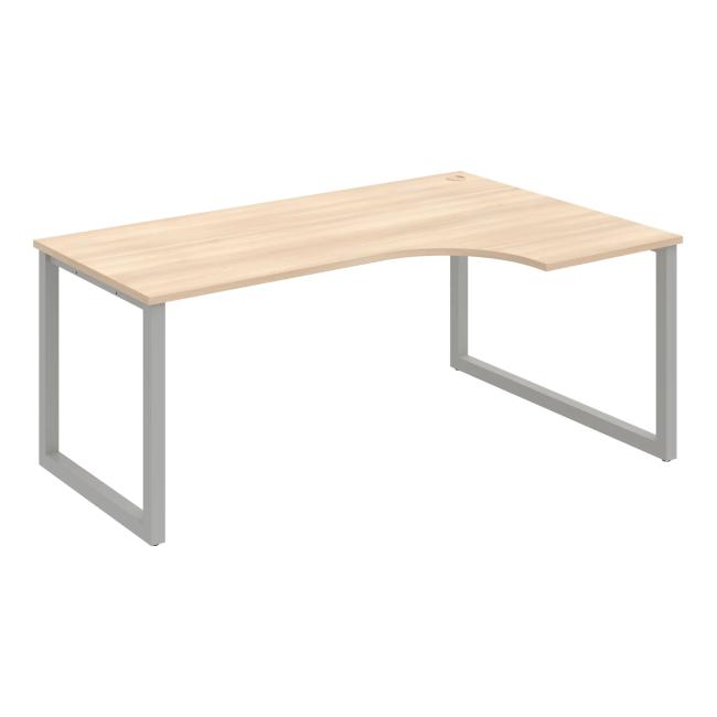 [ON919626] UNI O desk, ergo, left, 180x75.5x120 cm, agate/grey