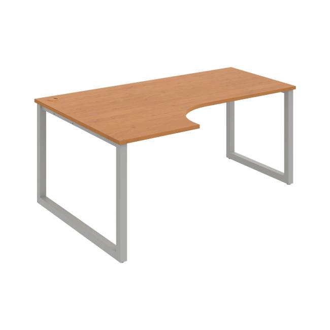 [ON919641] Work desk UNI O, ergo, right, 180x75.5x120 cm, alder/grey