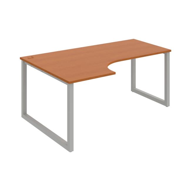 [ON919644] UNI O desk, ergo, right, 180x75.5x120 cm, cherry/grey