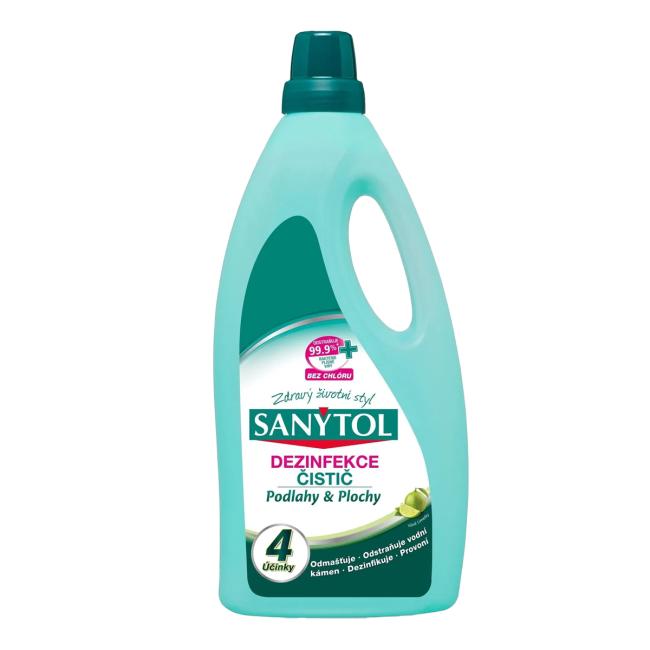 Sanytol disinfectant cleaner universal 4 effects 1l lime