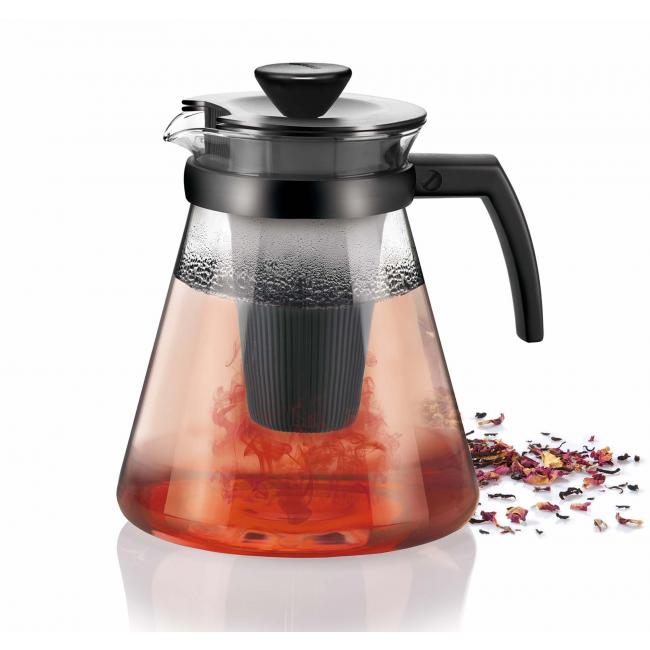 Teapot TEO with brewing strainers 1.7l