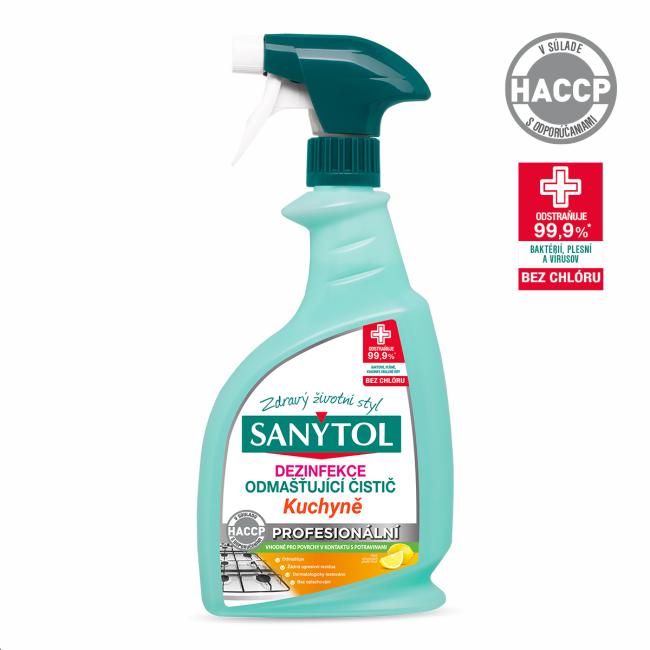 Sanytol čistič kuchyne Profesionálny sprej 750 ml