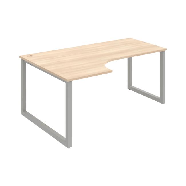 UNI O desk, ergo, right, 180x75.5x120 cm, agate/grey