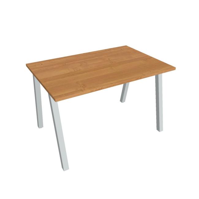 Work table UNI A, 120x75.5x80 cm, alder/grey