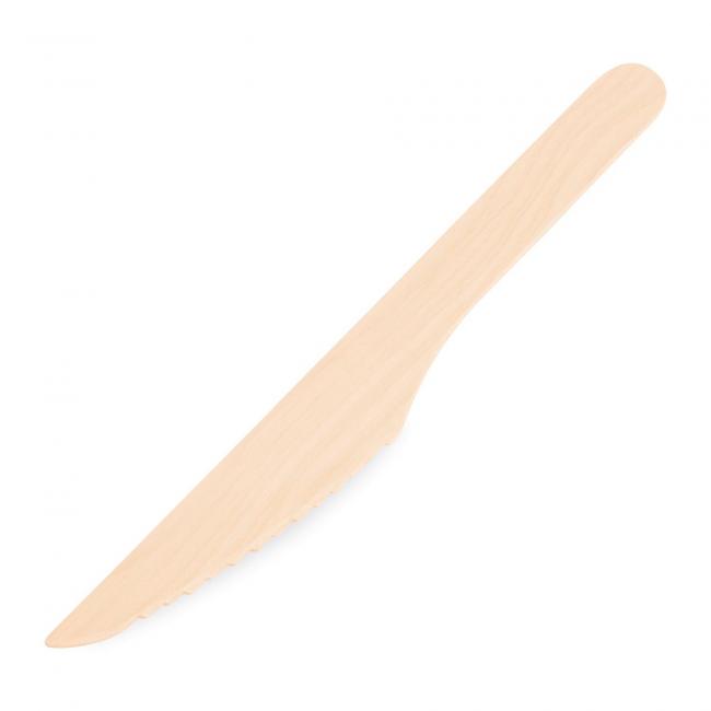 [HY667380] Wooden knife 16 cm (100 pcs)