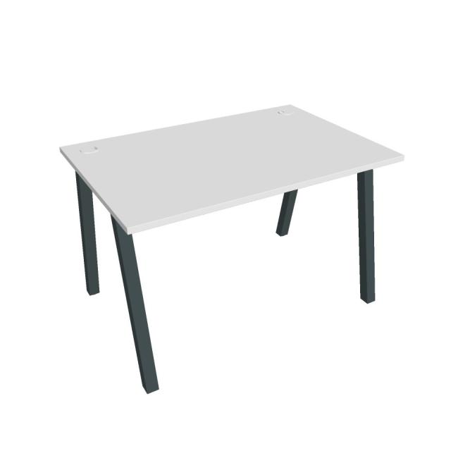 [ON919709] Work table UNI A, 120x75.5x80 cm, white/black