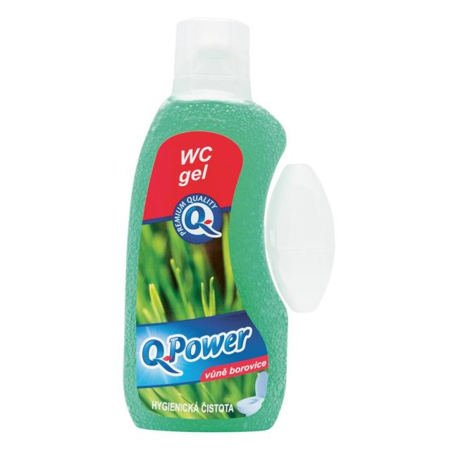 Q-Power WC suspenzný gél 400 ml - Borovica