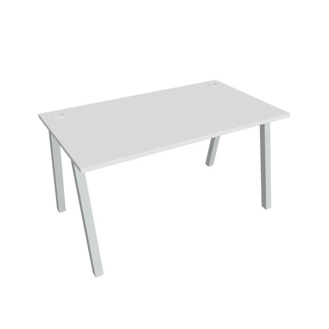 [ON919740] Work table UNI A, 140x75.5x80 cm, white/grey